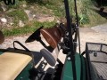 GOLF CART WINDSHIELD FRAME DUAL GUN/BOW RACK