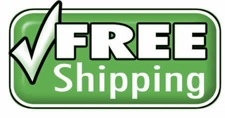 Free shipping on all orders less than 2lbs.